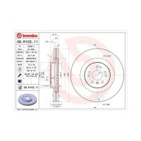 Гальмівний диск Brembo 09.R103.11 Фото