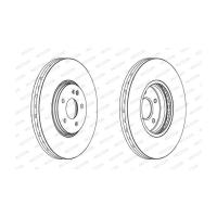Гальмівний диск FERODO DDF1670C-1 Фото