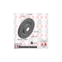 Гальмівний диск ZIMMERMANN 400.3649.55 Фото