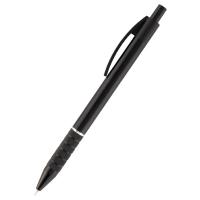 Ручка масляная Axent Prestige автоматическая метал. корпус черный, Синя Фото