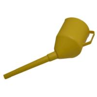 Лейка автомобильная Poputchik универсальная 3 в 1 желтая Фото