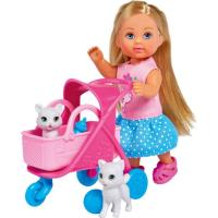 Кукла Simba Эви Тележка для любимцев с котятами Фото
