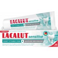 Зубна паста Lacalut Sensitive Защита чувствительных зубов и Бережное о Фото