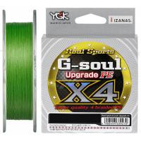 Шнур YGK G-Soul X4 Upgrade 200m 0.2/4lb Light Green Фото