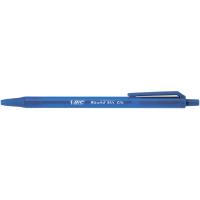 Ручка шариковая Bic Round Stic Clic, синий Фото