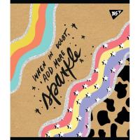 Тетрадь Yes А5 Abstract 18 листов линия крафт-обложка 5 дизай Фото