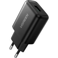 Зарядний пристрій Ugreen CD122 18W USB QC 3.0 Charger (Black) Фото