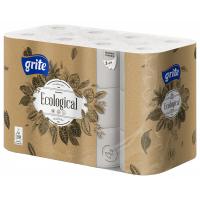 Туалетная бумага Grite Ecological Plius 3 шари 24 рулони Фото