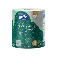 Бумажные полотенца Grite Blossom Jumbo 2 слоя 1 рулон Фото