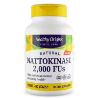 Витаминно-минеральный комплекс Healthy Origins Наттокиназа 100мг, 60 гелевых капсул Фото