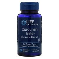 Травы Life Extension Экстракт куркумы, Curcumin Elite, 30 растительных Фото