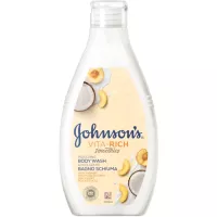 Гель для душу Johnson's Смузі з йогуртом, кокосом і екстрактом персика 750 Фото