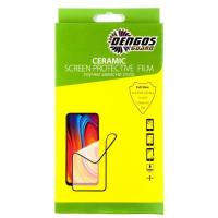 Стекло защитное Dengos Ceramic Film для Xiaomi Redmi Note 10/10s (black) Фото