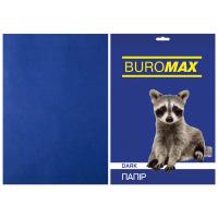 Бумага Buromax А4, 80g, DARK blue, 20sh Фото