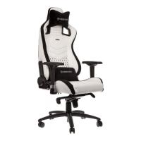 Крісло ігрове Noblechairs Epic White/Black Фото