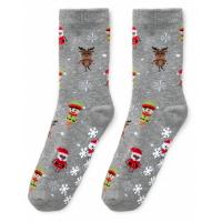 Шкарпетки дитячі Bross махровые с оленями Фото