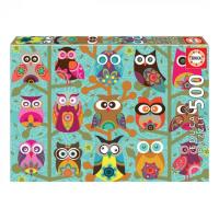 Пазл Educa Совушки 500 элементов Фото