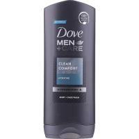 Гель для душу Dove Men+Care Чистота та комфорт 250 мл Фото