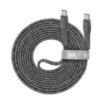 Дата кабель RivaCase USB-C to USB-C 1.2m USB 2.0 3А 60W grey Фото