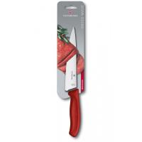 Кухонный нож Victorinox SwissClassic Carving 19 см Red Фото