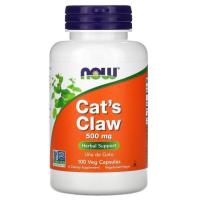 Трави Now Foods Котячий кіготь, 500 мг, Cat's Claw, 100 вегетаріан Фото