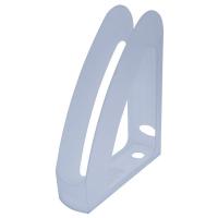 Лоток для бумаг Арника вертикальный РАДУГА,передняя стенка, прозрачный Фото