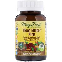 Вітамінно-мінеральний комплекс MegaFood Строитель крови, Blood Builder Minis, 60 таблеток Фото