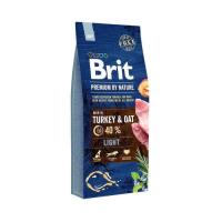 Сухий корм для собак Brit Premium Dog Light 15 кг Фото
