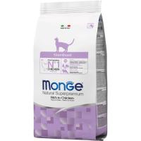 Сухий корм для кішок Monge Cat Sterilised зі смаком курки та лосося 400 г Фото