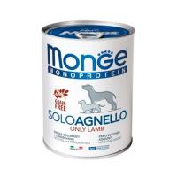 Консервы для собак Monge Dog Solo 100% ягненка 400 г Фото