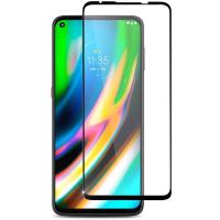 Стекло защитное PowerPlant Full screen Motorola Moto G9 Plus, Black Фото