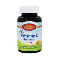 Вітамін Carlson Витамин С для Детей со Вкусом Апельсина 125мг, 60 Фото