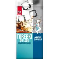 Пакетики для льда Anna Zaradna самозакривні 500 кульок Фото