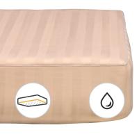 Наматрасник MirSon Carmela Тенсель (Modal) Waterproof 318/2 200x200 с Фото