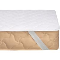 Наматрасник MirSon № 962 Natural Line Стандарт Cotton 100x200 см Фото