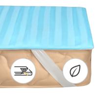 Наматрасник MirSon Valentino с Тенсель (Modal) 325 80x160 см Фото