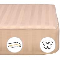 Наматрасник MirSon Сarmela шелковый 543 160x200 см Фото