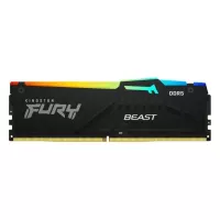 Модуль пам'яті для комп'ютера Kingston Fury (ex.HyperX) DDR5 32GB (2x16GB) 6000 MHz Beast RGB AM5 Black Фото