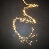 Гирлянда Luca Lighting Оберемок струн 2 м срібна струна теплий білий Фото