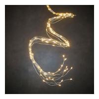 Гирлянда Luca Lighting Охапка струн 2 м серебряная струна теплый белый Фото