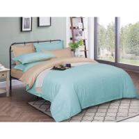 Постельное белье MirSon SatinStripe 30-0013+ 30-0004 Rovena 200х220 Евро Фото