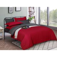 Постельное белье MirSon SatinStripe 30-0018 + 30-0012 Jeren 160х220 Полуто Фото