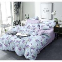 Постільна білизна MirSon Бязь 17-0130 Lavender sea 175х210 Фото