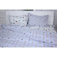 Постільна білизна MirSon Бязь Ranforce Elite 17-0527 Bunnies Полуторний Фото