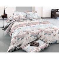 Постельное белье MirSon Сатин 22-1284 Spring flowering Двуспальный Фото