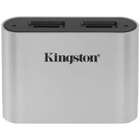 Зчитувач флеш-карт Kingston Workflow Dual-Slot microSDHC/XC UHS-II Фото