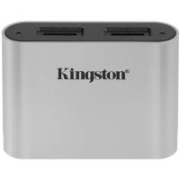 Считыватель флеш-карт Kingston Workflow Dual-Slot microSDHC/XC UHS-II Фото
