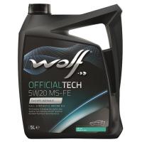 Моторное масло Wolf OFFICIALTECH 5W20 MS-FE 5л Фото
