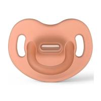 Пустушка Suavinex силіконова анатомічна 0-6 міс. помаранчева Фото