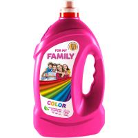Гель для стирки Family 2K для кольорових речей 4 кг Фото